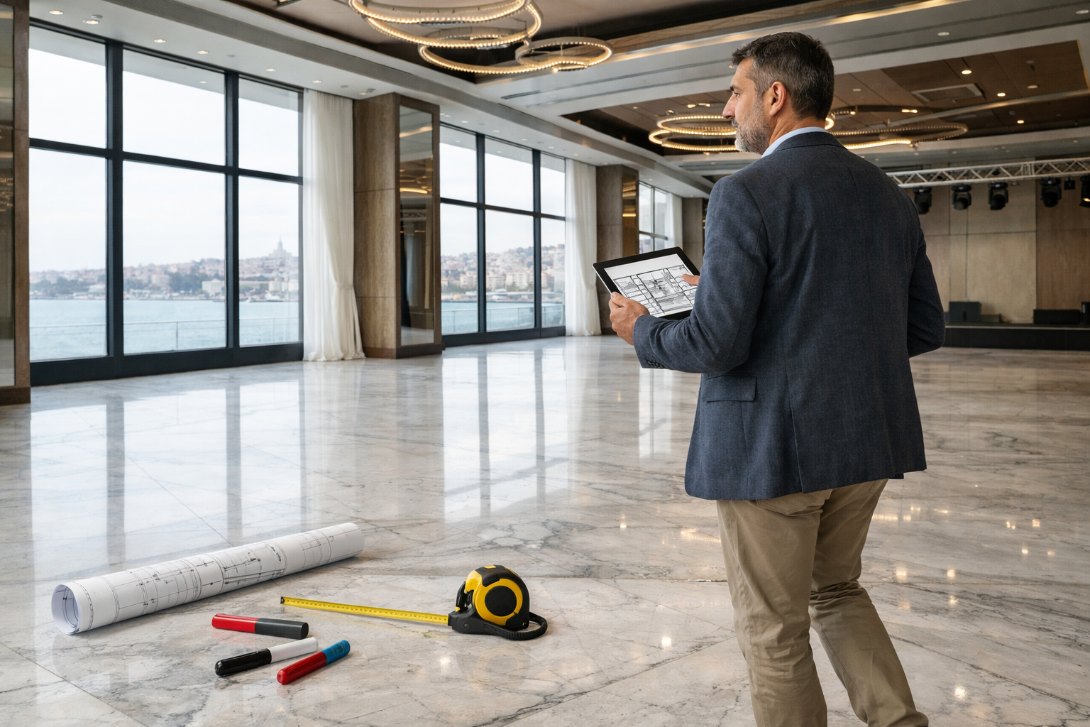 Mekan icinde etkinlik alan planlama calismasi