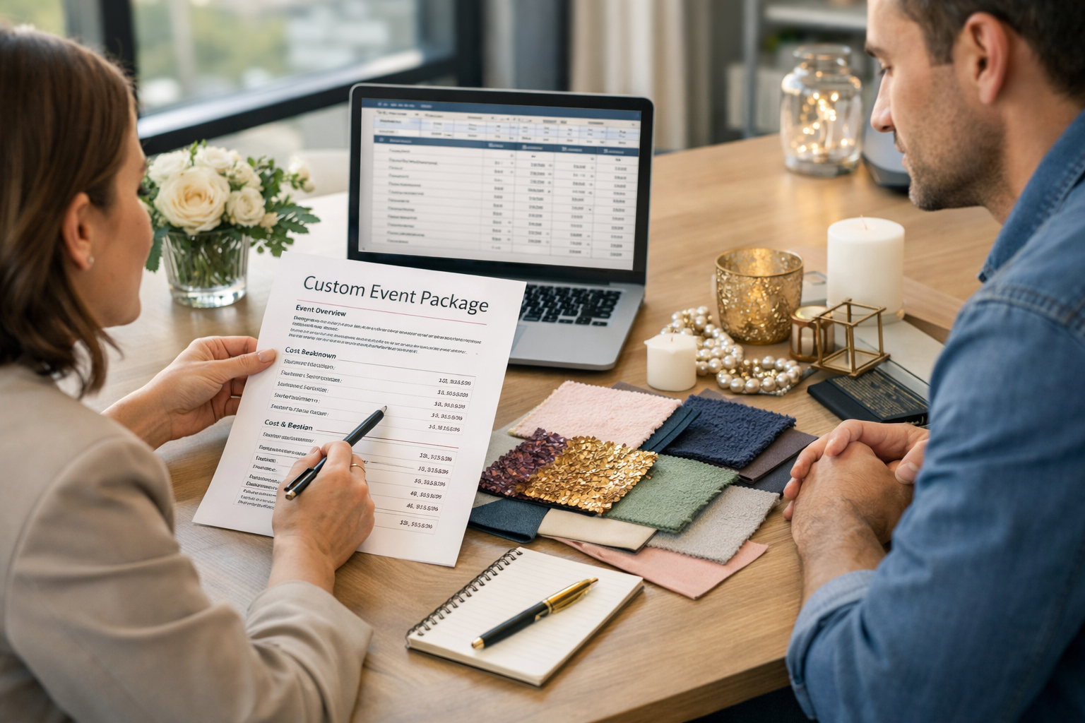 Etkinlik icin ozel paket planlama gorusmesi